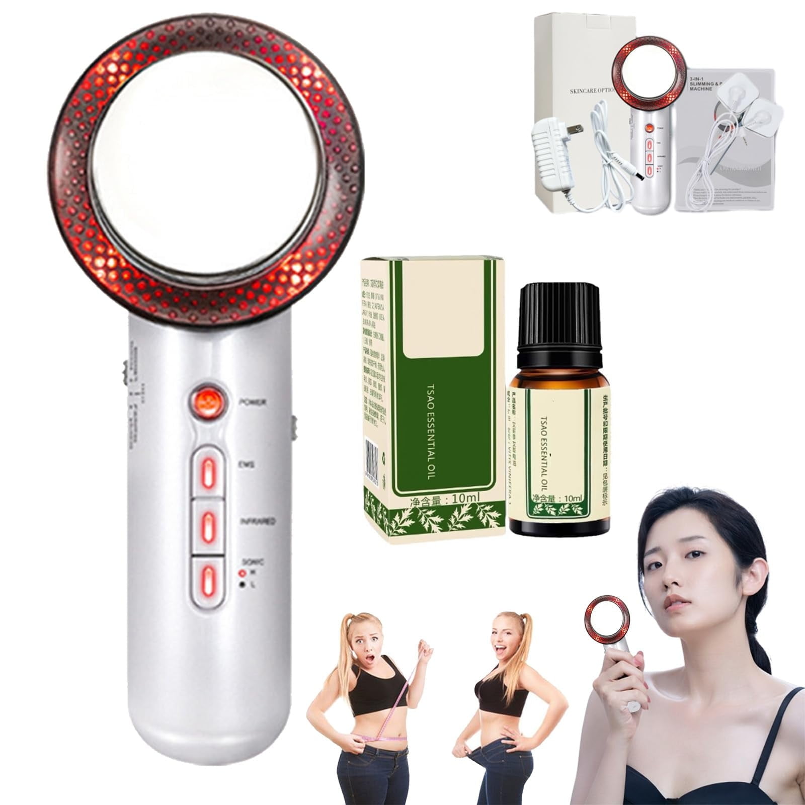 「訳あり」3 IN 1 SLIMMING MACHINE 美顔器 6 in 1 Kim 8 Slimming System Machine - Mico Aes