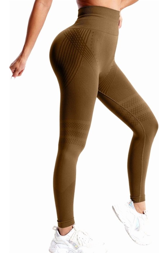 Cellulite Leggings for Women - High Waisted Tummy Control Workout Yoga Pants, Sculpting Compression Gym Pants with Butt Lifting & Anti-Cellulite Technology