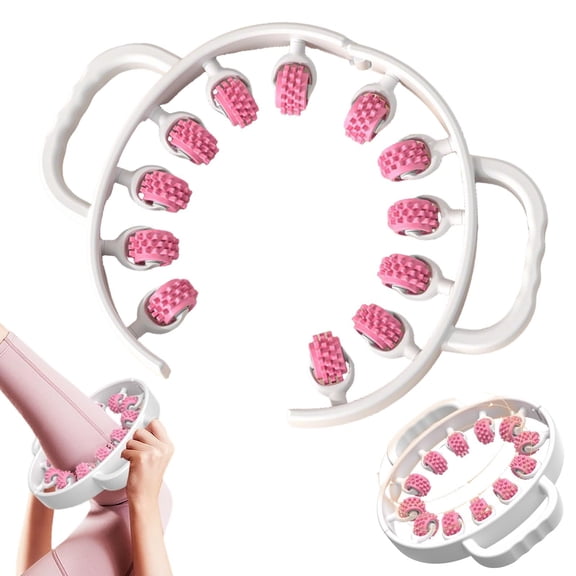 Cellulite Massage Roller Fascia Muscle Roller Stick for Legs Deep Tissue Massage Tool for Pain Relief Body Sculpting Anti Cellulite and Athletes Recovery