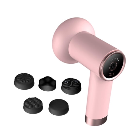 Cellulite Massager Cordless Electric Machine with 5 Heads for Legs Butt Belly Thighs Muscle Relief at Home