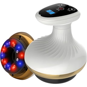 Cellulite Massager - Electric Gua Sha Device,9 Suction Levels & Heating, Handheld Massagers, Deep Massage, Firmer for Legs Arms & Belly Body