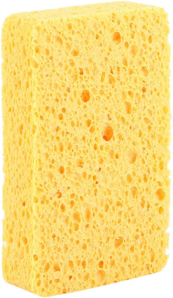 So Clean Sponge Cellulose Cleaning Sponge, Yellow Double-Sided Cleaning Sponge, Soft ...