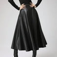 thumbnail image 1 of Celmia Women Pleated Umbrella Skirts Summer High Waist Skirts FZH, 1 of 5