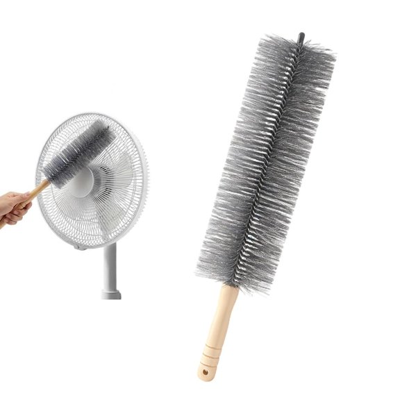 Celoplix Bendable Microfiber Head Dusting Brushes, Multi-Angle Bendable Fan Cleaner for AC Vents, Blinds, and Home Electronics, Reusable Microfiber Duster with Hanging Loop