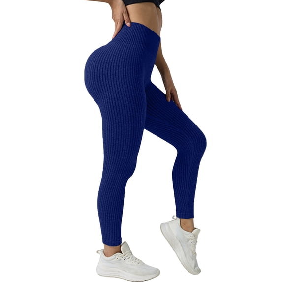 Celsior Cellulite Leggings Butt Lift Booty Workout Tights Pants for Workout Running Athletic Sculpting Yoga Fitness Pants Scrunch Butt Lifting Leggings High Waisted Leggings Skin-Friendly Navy XL