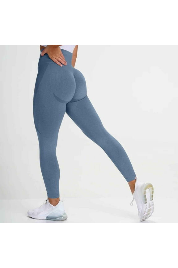 Celsior Cellulite Leggings Scrunch Butt Lifting Leggings 3D Gym Leggings for Women Workout Yoga Pants Tummy Control Compression Pants High Waisted Leggings Lightweight Slim Fit Pants L