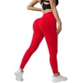 thumbnail image 1 of Celsior Compression Leggings 3D High Waisted Leggings Tummy Shaping Pants Slim Move Cellulite Leggings Anti Cellulite Leggings Workout Yoga Pants No Curling Lift Pants Resistance Band Leggings Red M, 1 of 5