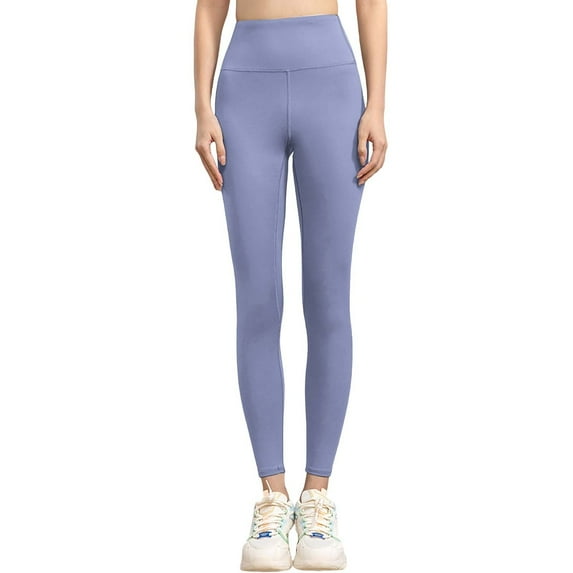 Celsior Compression Leggings 3D Sculpting Yoga Fitness Pants No Front Seam Leggings Skin-Friendly Butt Lift Booty Workout Tights 3D Anti Cellulite Leggings for Women Lightweight Slim Fit Pants Navy M