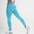 thumbnail image 1 of Celsior Compression Leggings 3D Smile Contour Activewear Tights Fitness Sport Pants Slim Move Cellulite Leggings 3D Anti Cellulite Leggings for Women Scrunch Butt Lifting Leggings Sky Blue XL, 1 of 4