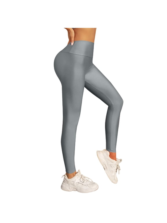 Celsior Compression Leggings Anti Cellulite Anti Cellulite Leggings Scrunch Butt Lifting Leggings Tummy Control Compression Pants High Waisted Booty Butt Lifting Leggings Push Up Yoga Pants Silver M