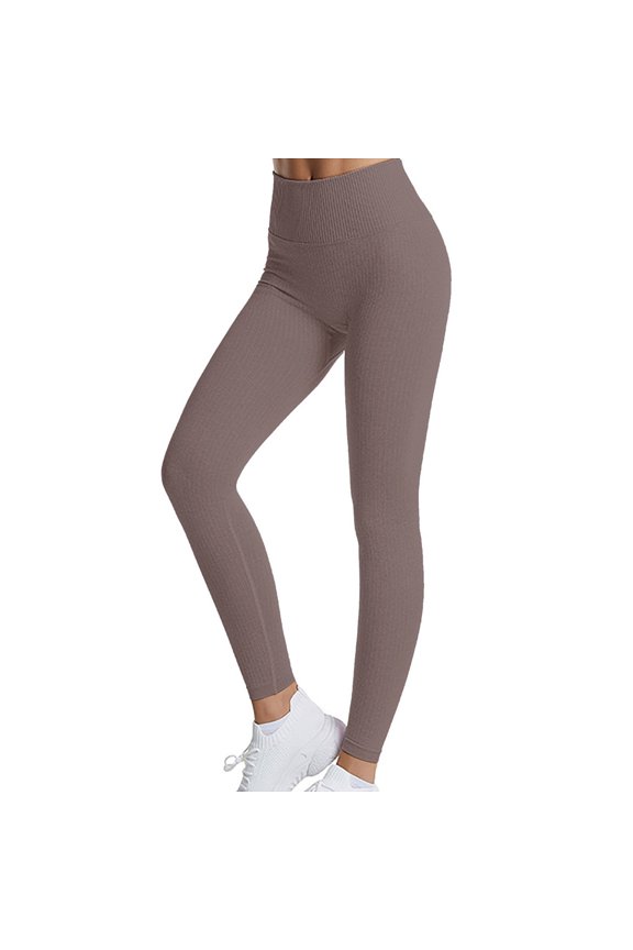 Celsior Compression Leggings Anti Cellulite Breathable Tummy Control Compression Pants Lightweight Slim Fit Pants Sculpting Yoga Fitness Pants 3D Anti Cellulite Leggings for Women Brown M