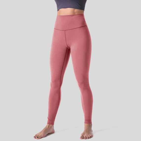 Celsior Compression Leggings Anti Cellulite Leggings No Curling Lift Pants High Waisted Leggings Pants for Workout Running Athletic Push Up Yoga Pants Skin-Friendly Fitness Sport Pants Orange L