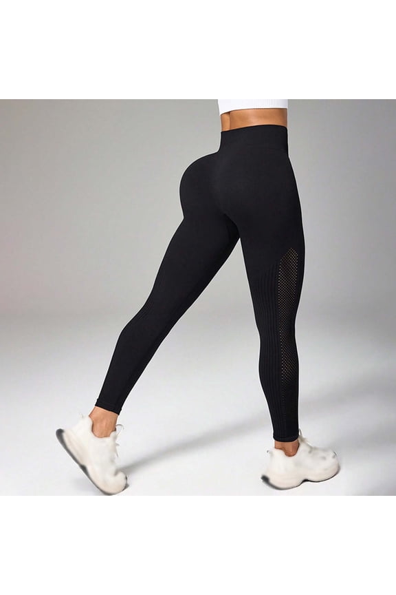 Celsior Compression Leggings Anti Cellulite Resistance Band Fitness Sport Pants Scrunch Butt Lifting Leggings Tummy Shaping Pants Sculpting Yoga Fitness Pants Tummy Control Compression Pants Black S