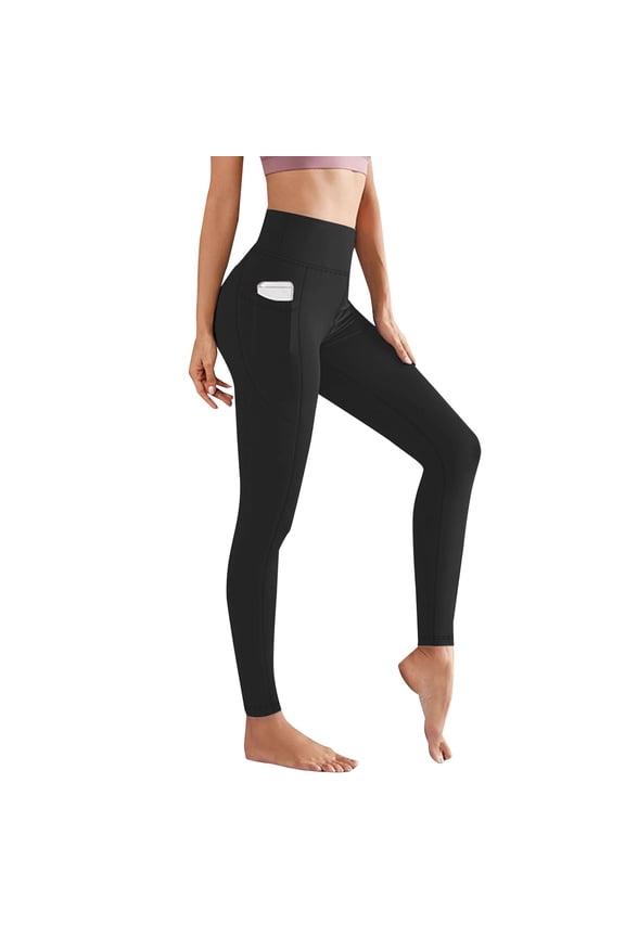 Celsior Compression Leggings with Pockets No Curling Lift Pants Slim Move Cellulite Leggings Lightweight Slim Fit Pants 3D Anti Cellulite Leggings for Women Pants for Workout Running Athletic Black L