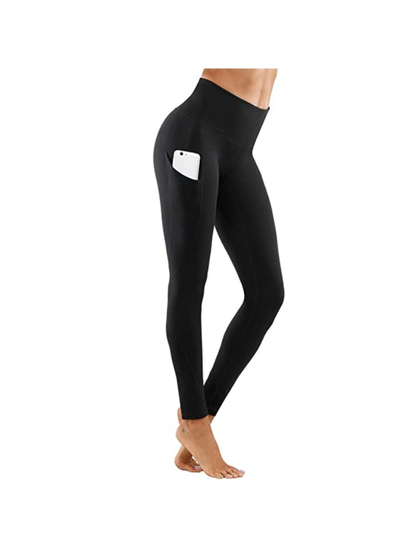 Celsior Compression Leggings with Pockets Scrunch Butt Lifting Leggings Redefine Your Silhouette Effortlessly Workout Yoga Pants Full Length Buttery Soft Yoga Pants Lightweight Slim Fit Pants Black L