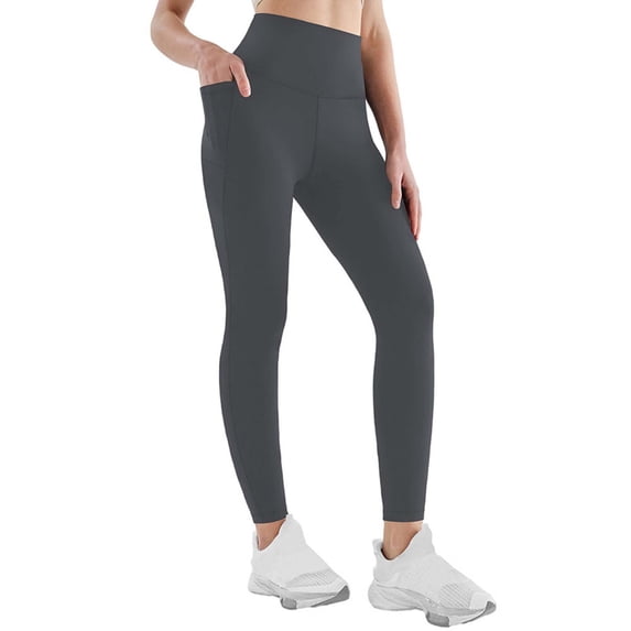 Celsior Compression Leggings with Pockets Slim Move Cellulite Leggings No Front Seam Leggings Tummy Control Compression 3D Gym Leggings for Women Anti Cellulite Leggings Lightweight Slim Fit Pants XL