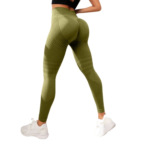 Celsior Compression Leggings for Women Tummy Control Compression Pants Smile Contour Activewear Tights Booty Butt Lifting Leggings 3D Gym Leggings for Women Full Length Buttery Soft Yoga Pants XL