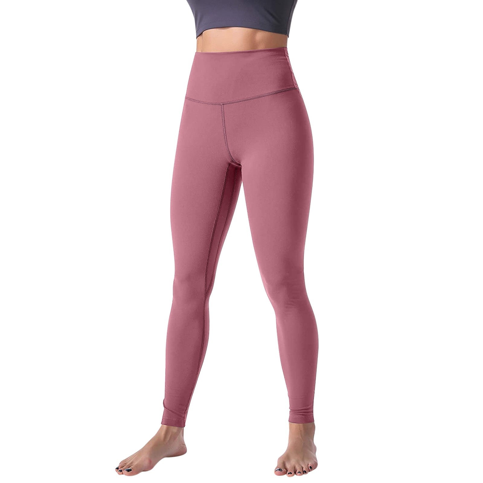 Celsior Compression Leggings for Women Workout Yoga Pants Anti Cellulite Leggings 3D Anti Cellulite Leggings for Women Pants for Workout Running Athletic No Curling Lift Pants No Front Seam Pink L