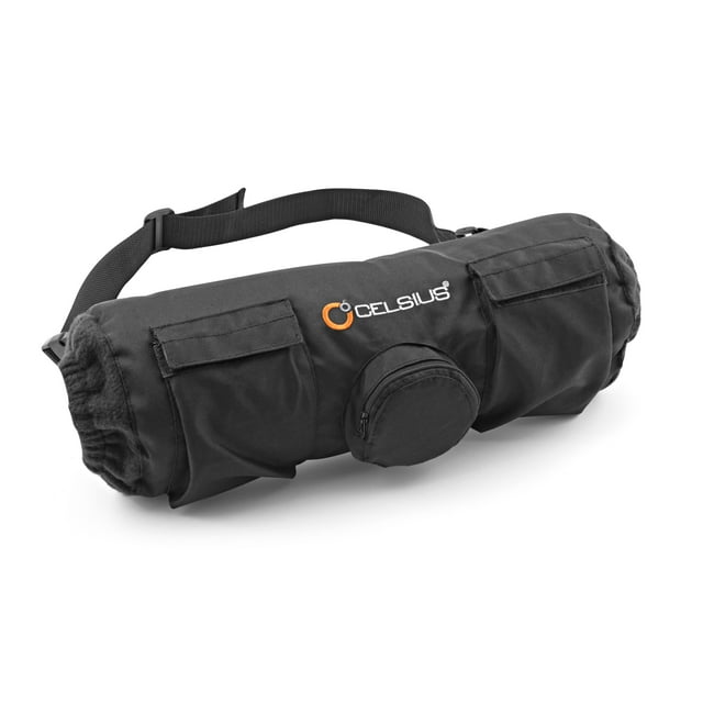 Celsius Deluxe Ice Fishing Black Hand-Warmer Muff, One Size