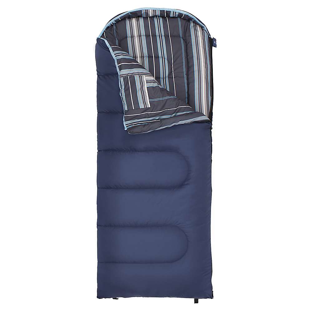 Celsius? Jr -7C/+20F Sleeping Bag (Blue w/ stripe liner) left zip - image 1 of 4