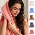 thumbnail image 1 of Celsvanis Bath Towel Soft Highly Absorbent Quick Dry Household Bathroom Shower Towel Plush Comfortable for Home Hotel Spa Gym Daily Use, Coffee, 1 of 7