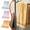 thumbnail image 1 of Celsvanis Face Towel Soft Highly Absorbent Quick Dry Hand Towel Facial Washcloth Soft Bath Towel for Home Bathroom Daily Spa Hotel Use, Yellow, 1 of 7