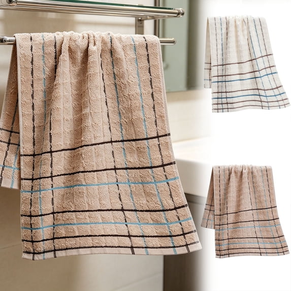 Celsvanis Face Towel Soft Highly Absorbent Quick Dry Hand Towel Facial Washcloth Soft Bath Towel for Home Bathroom Daily Spa Hotel Use