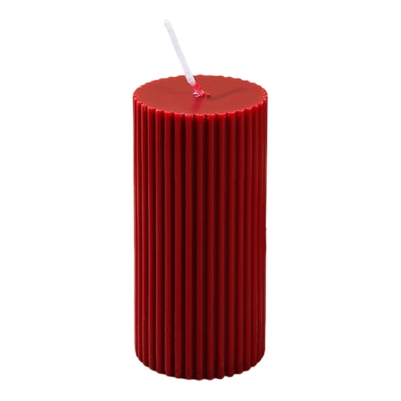 Celsvanis Tall Pillar Candles Smokeless Scented - Long Lasting Burning for Valentine’s Day Dinner Party Wedding Christmas Home Romantic Centerpiece Decor