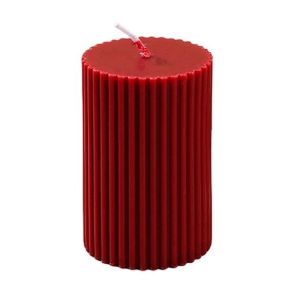 Celsvanis Tall Pillar Candles Smokeless Scented - Long Lasting Burning for Valentine’s Day Dinner Party Wedding Christmas Home Romantic Centerpiece Decor