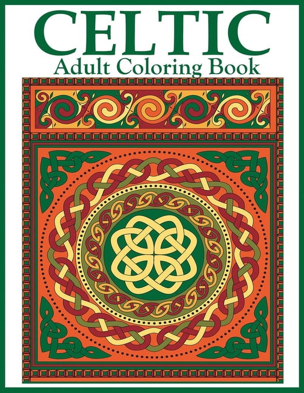 DYLANNA PRESS Celtic Adult Coloring Book, (Paperback)