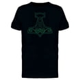 thumbnail image 1 of Celtic Art Hammer T-Shirt Men -Image by Shutterstock, Male Large, 1 of 2