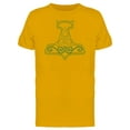 thumbnail image 1 of Celtic Art Hammer T-Shirt Men -Image by Shutterstock, Male XX-Large, 1 of 2