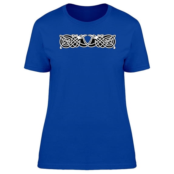 Celtic Bird Ornament T-Shirt Women -Image by Shutterstock, Female XX-Large