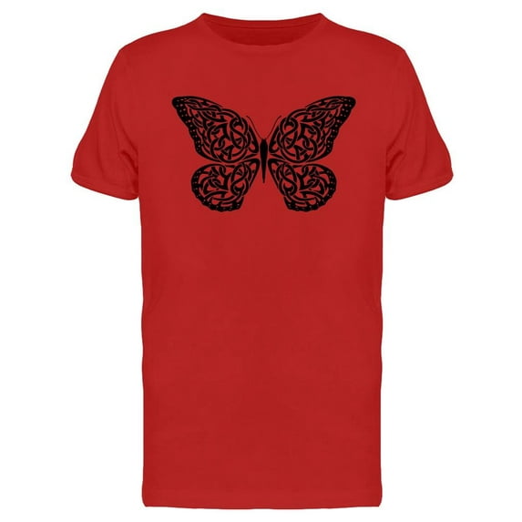 Celtic Butterfly Design T-Shirt Men -Image by Shutterstock, Male Medium