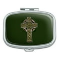 thumbnail image 1 of Celtic Christian Cross Irish Ireland Rectangle Pill Case Trinket Gift Box, 1 of 3