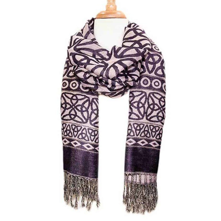 ladies celtic scarf