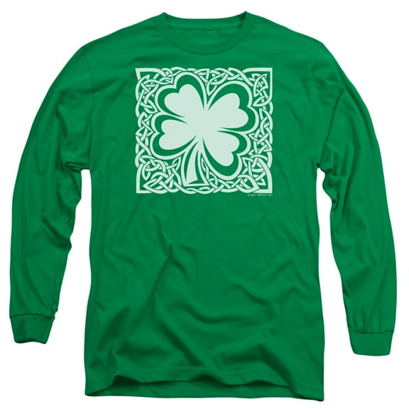 - Celtic Clover - Long Sleeve Shirt - XXX-Large