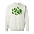 thumbnail image 1 of Celtic Clover Tribal Design Sweatshirt Women -Image by Shutterstock, Female XX-Large, 1 of 4