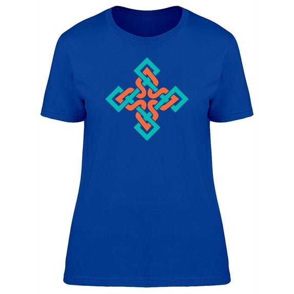 Celtic Cross Colors T-Shirt Women -Image by Shutterstock, Female Small