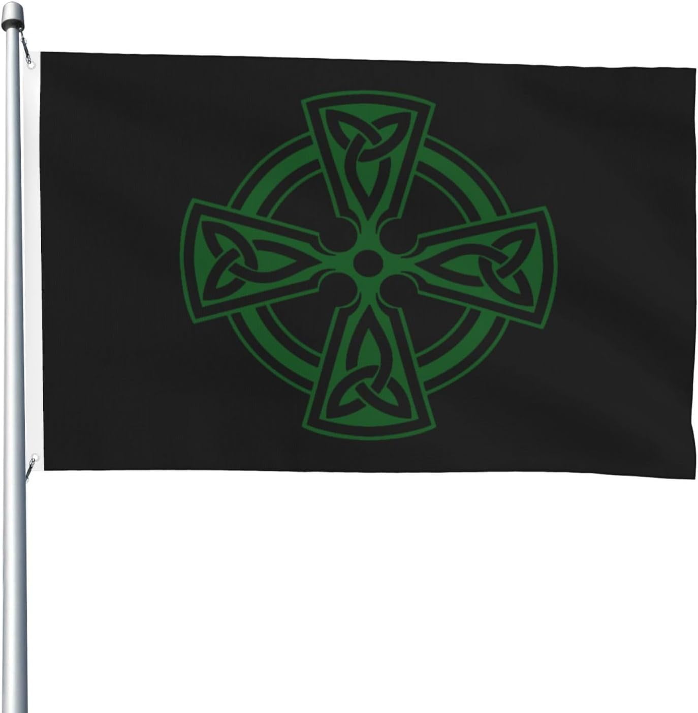 Celtic Cross Knot Irish Shield Warrior Flag 4x6 Ft Outdoor Decoration