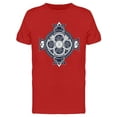 thumbnail image 1 of Celtic Cross Tattoo Graphic T-Shirt Men -Image by Shutterstock, Male Small, 1 of 2