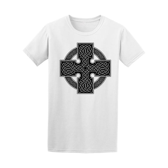 Celtic Cross Traditional Ornament Men's Tee - Image by Shutterstock