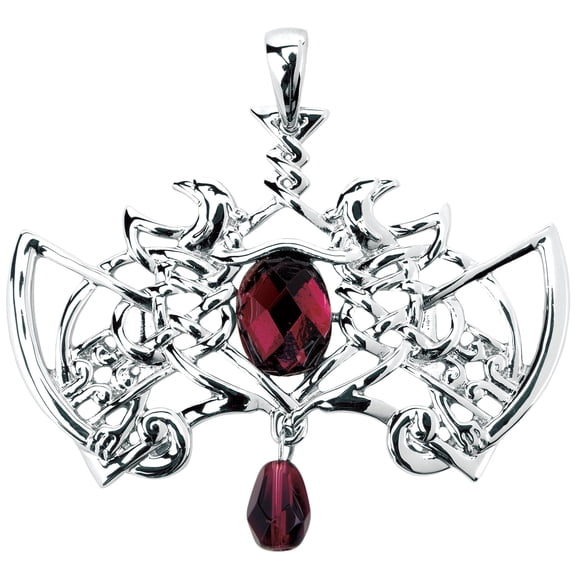 Celtic Double Birds Pendant Collectible Medallion Necklace Accessory