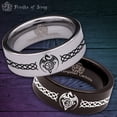 thumbnail image 1 of Celtic Dragon Infinity Knot Tungsten Carbide Ring, 1 of 9