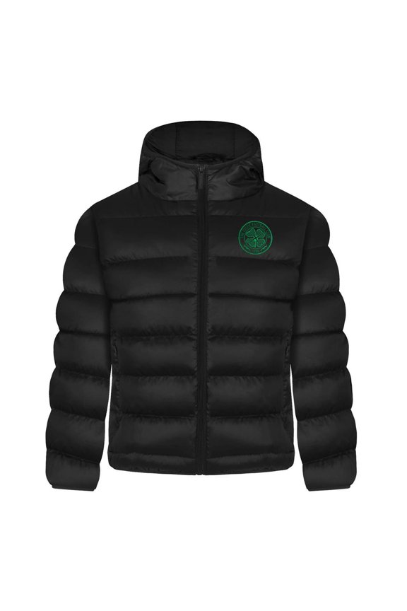 Boys Crest Quilted Jacket