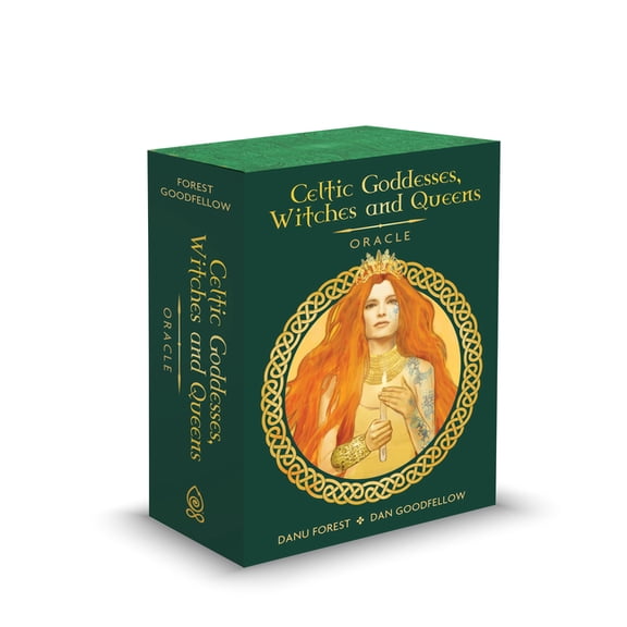 Celtic Goddesses, Witches, and Queens Oracle: (Oracle Kit Box Set with 40 Cards and Guide Book), (Paperback)