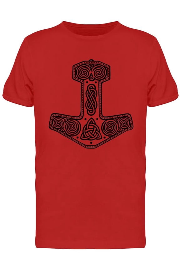 Celtic Hammer T-Shirt Men -Image by Shutterstock, Male Medium