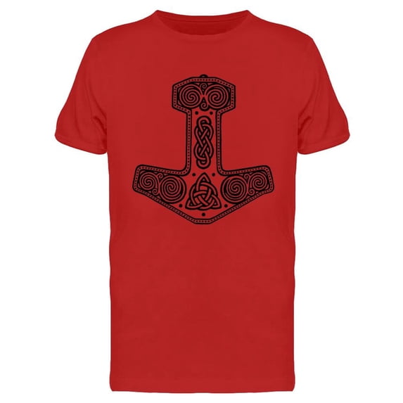 Celtic Hammer T-Shirt Men -Image by Shutterstock, Male XX-Large