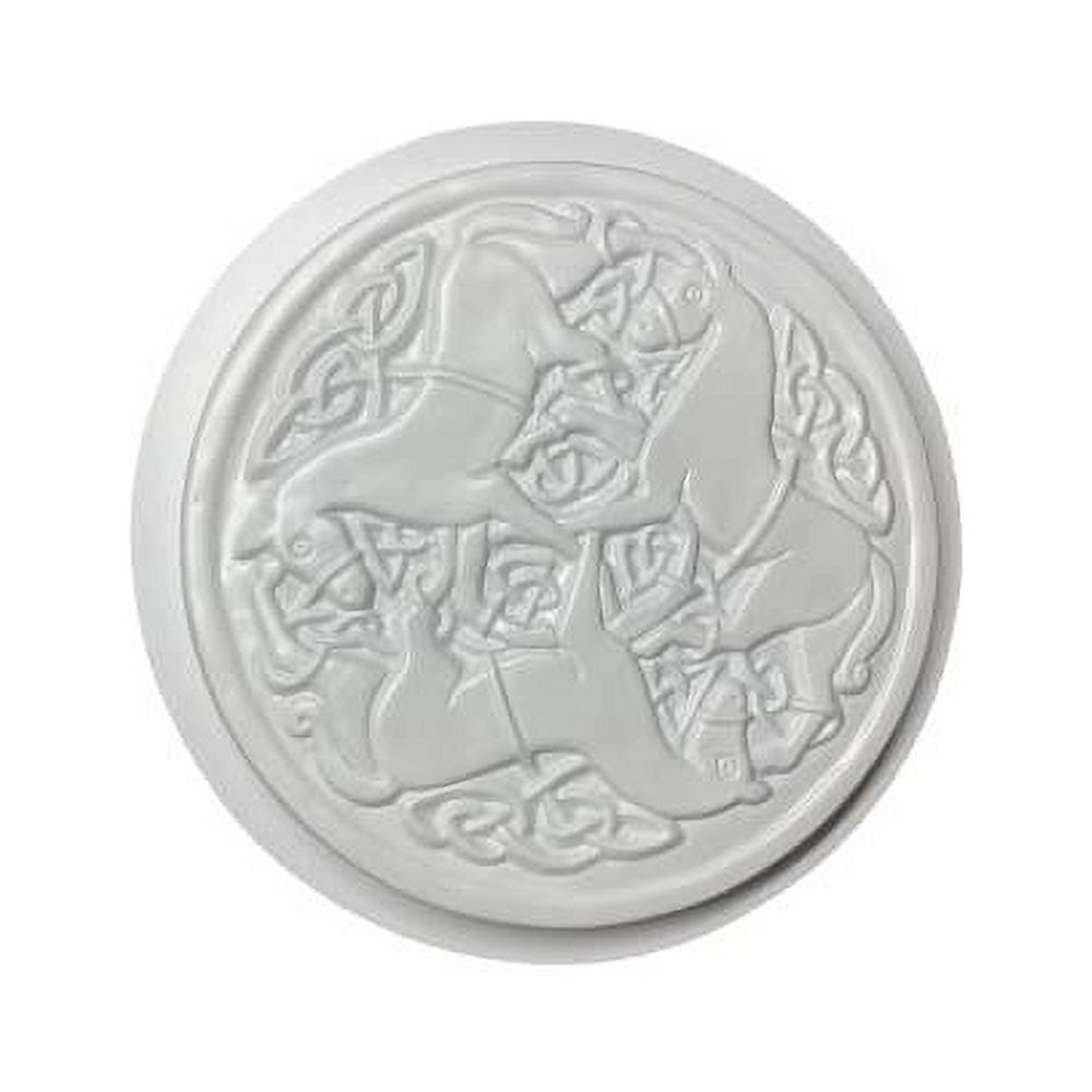 Celtic Horses Stepping Stone Mold,Concrete Stepping Stone Mold, Garden