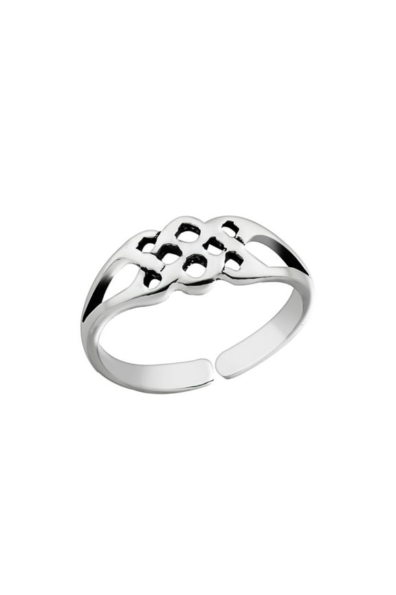 Celtic Knot 925 Sterling Silver Toe Ring